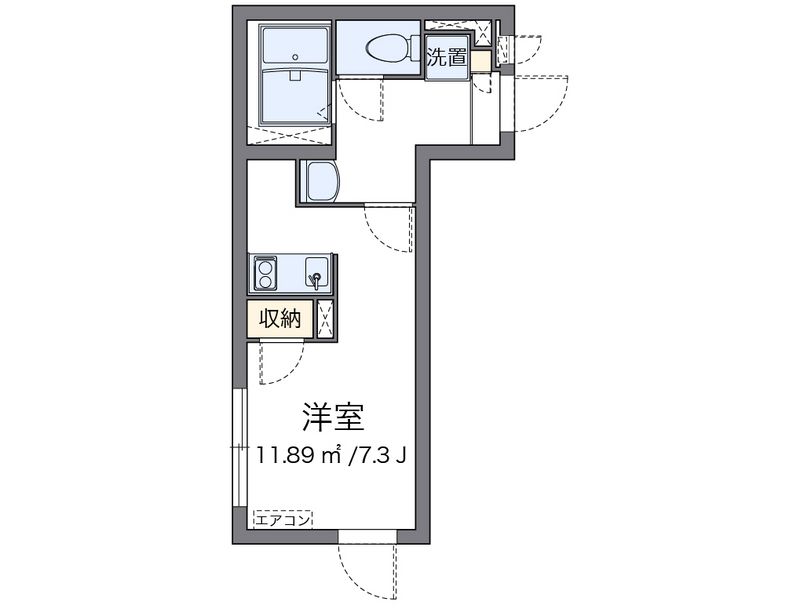 クレイノリーブス　梅屋敷 間取図