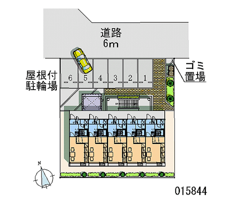 レオパレスラ・ヴィー 月極駐車場