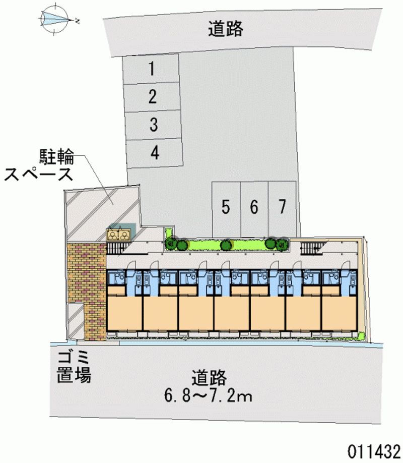 11432月租停車場