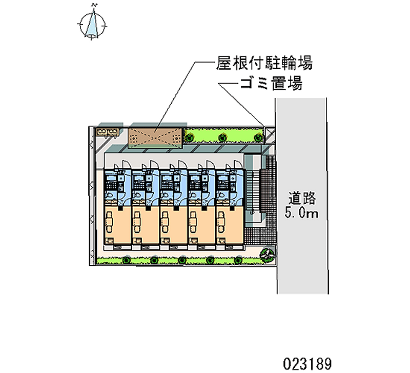 レオパレスＳｐｒｕｃｅ 区画図