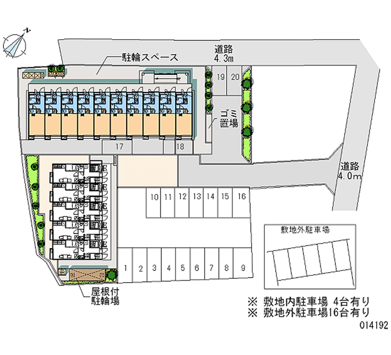 14192月租停车场