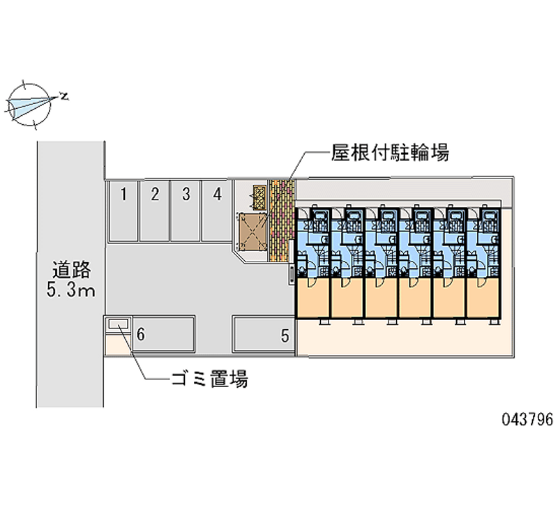 43796 bãi đậu xe hàng tháng