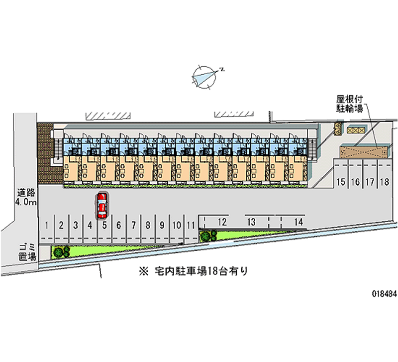 18484月租停車場