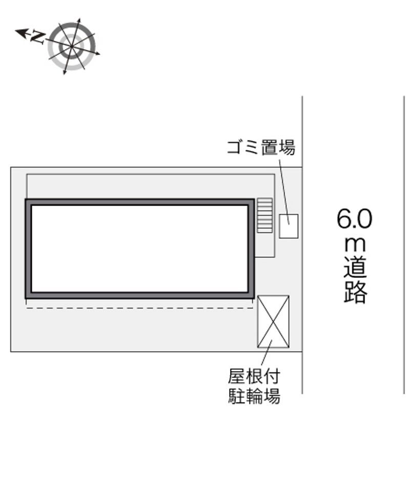 レオパレスカーサＫ３ 配置図