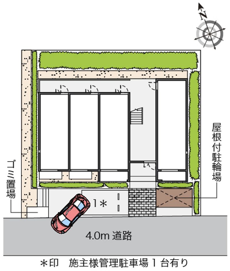 レオネクストルシェリア 配置図