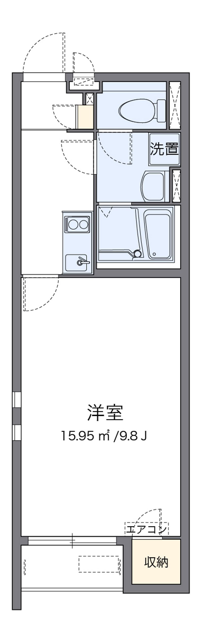 クレイノプレミールⅡ 間取図