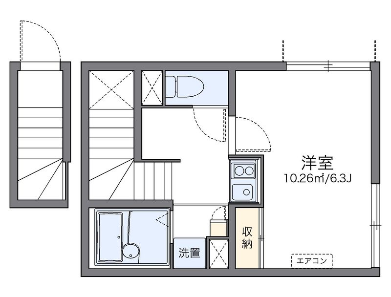 LEONEXT Kiyomizu Ougi Floor plan