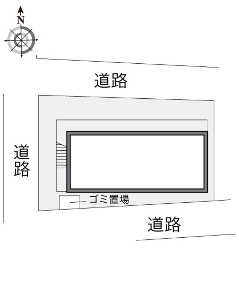 レオパレスアイランドⅡ 配置図