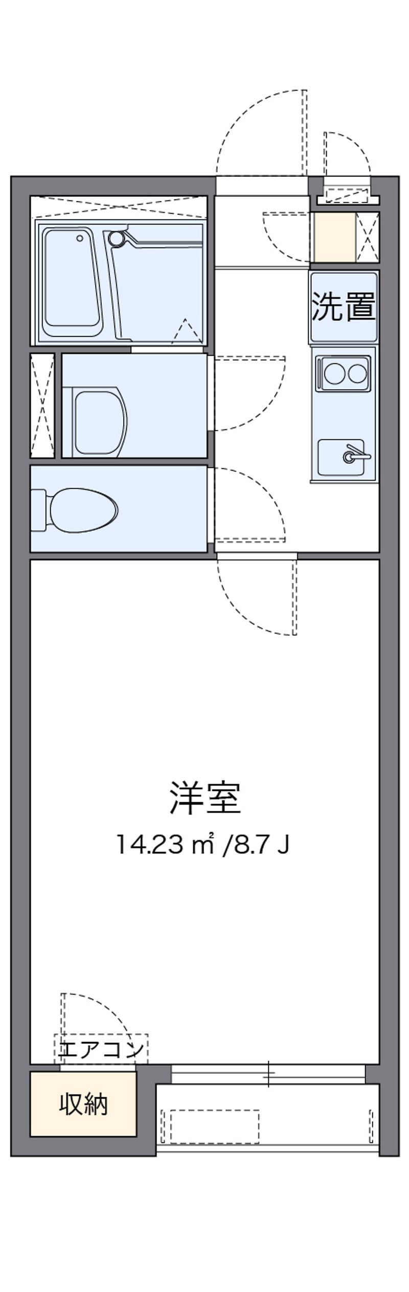 クレイノ郁 間取り