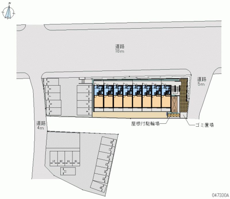 レオパレスちゅら 月極駐車場