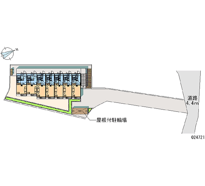 レオパレスりんどう 区画図