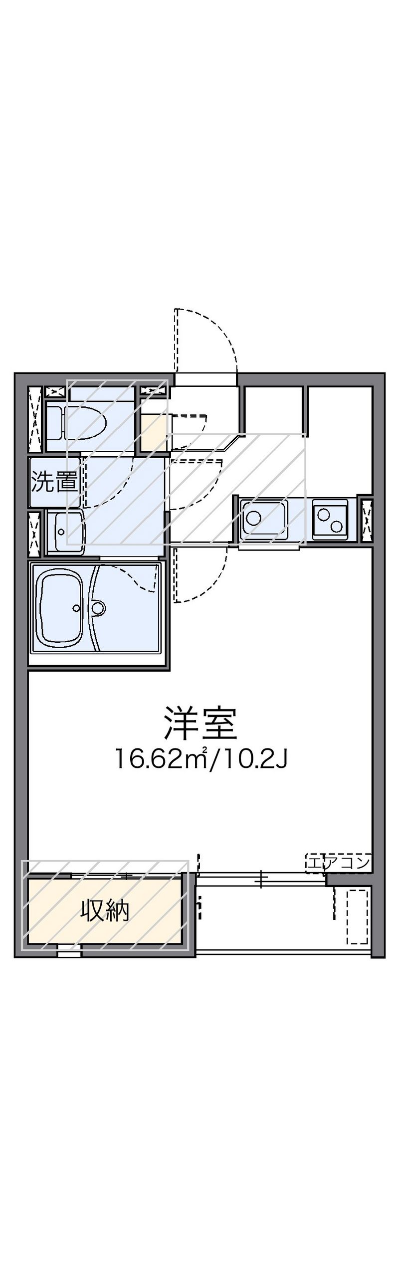レオネクストかしわのき 間取図