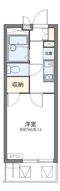 レオパレスエクセルケンＦｏｕｒ 間取り図