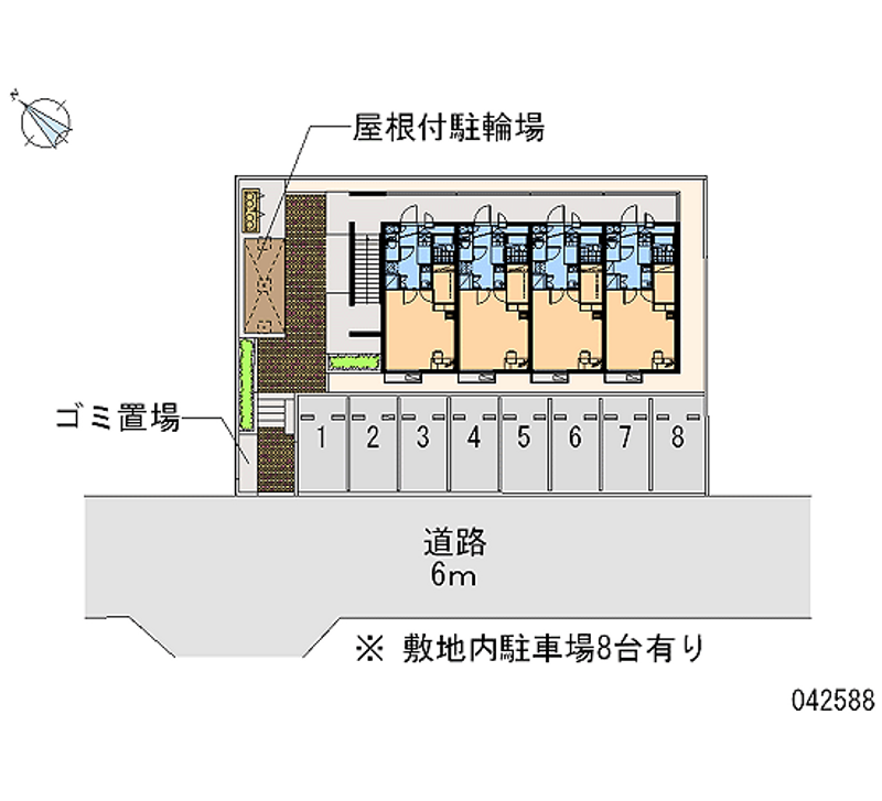 レオネクストアイ＆ロンⅡ 月極駐車場