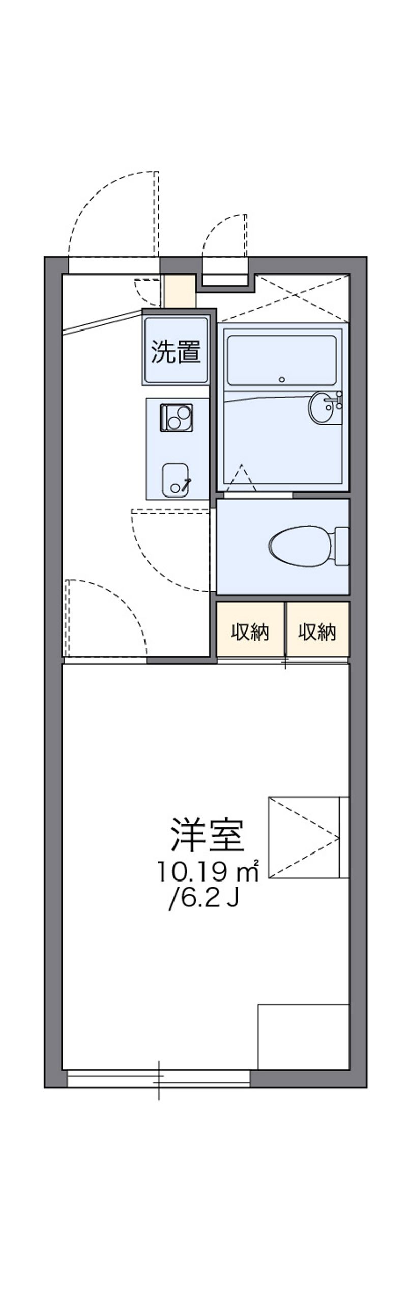 レオパレスＢＯＳＨＵＫＥ 間取図