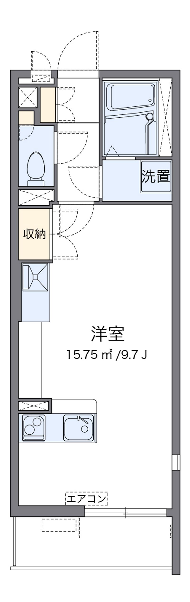 ミランダグラン　ルミエール 間取図