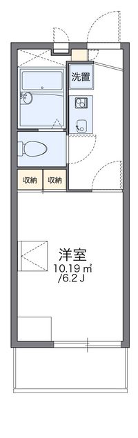 レオパレスオキツモ 間取り図