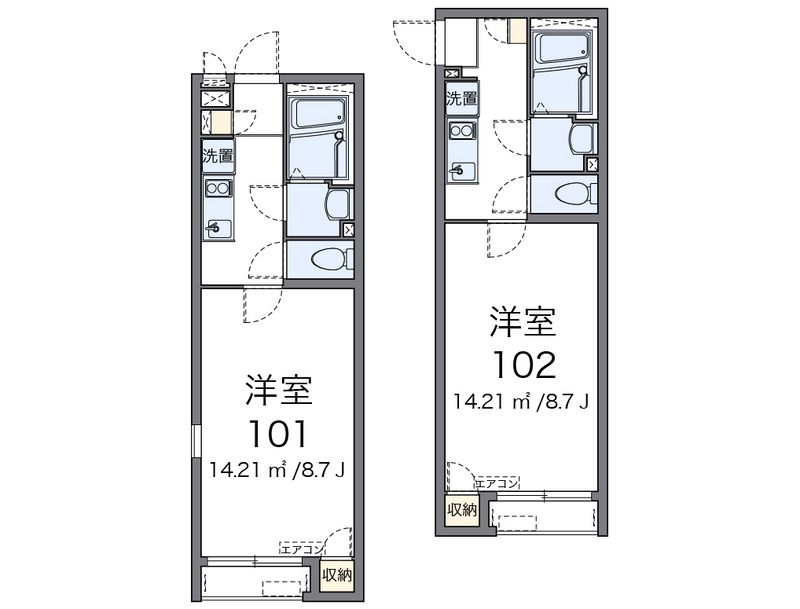 クレイノプレッツェモロ 間取り
