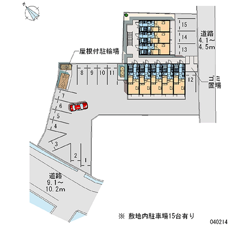 レオパレス広白岳 共用部分