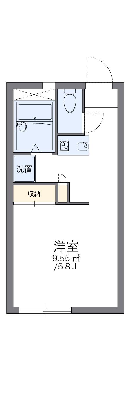 レオパレスＮＡＮＡＫＩＩ 101号室 2