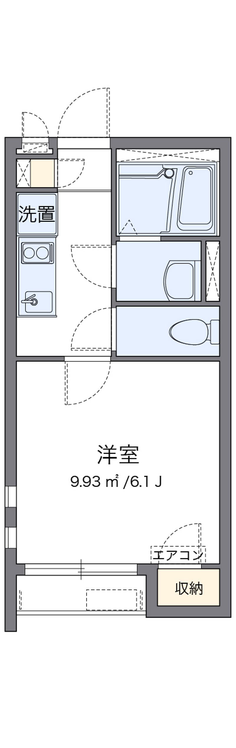クレイノ木ノ下 間取図