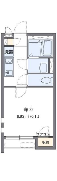 クレイノ木ノ下 間取り図