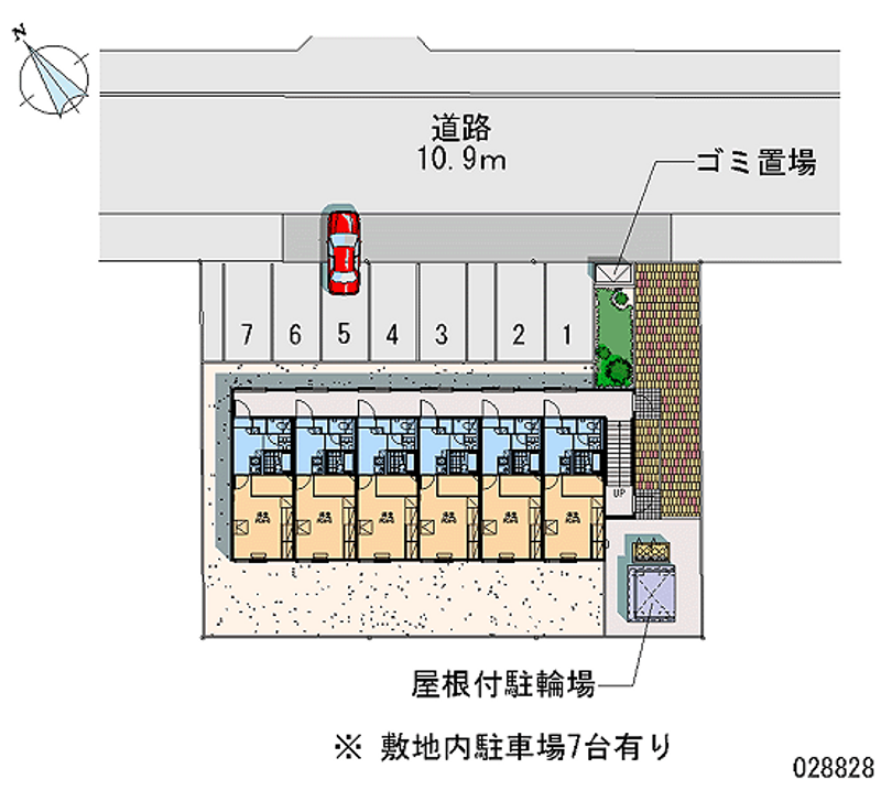 レオパレスＳＫ９ 月極駐車場