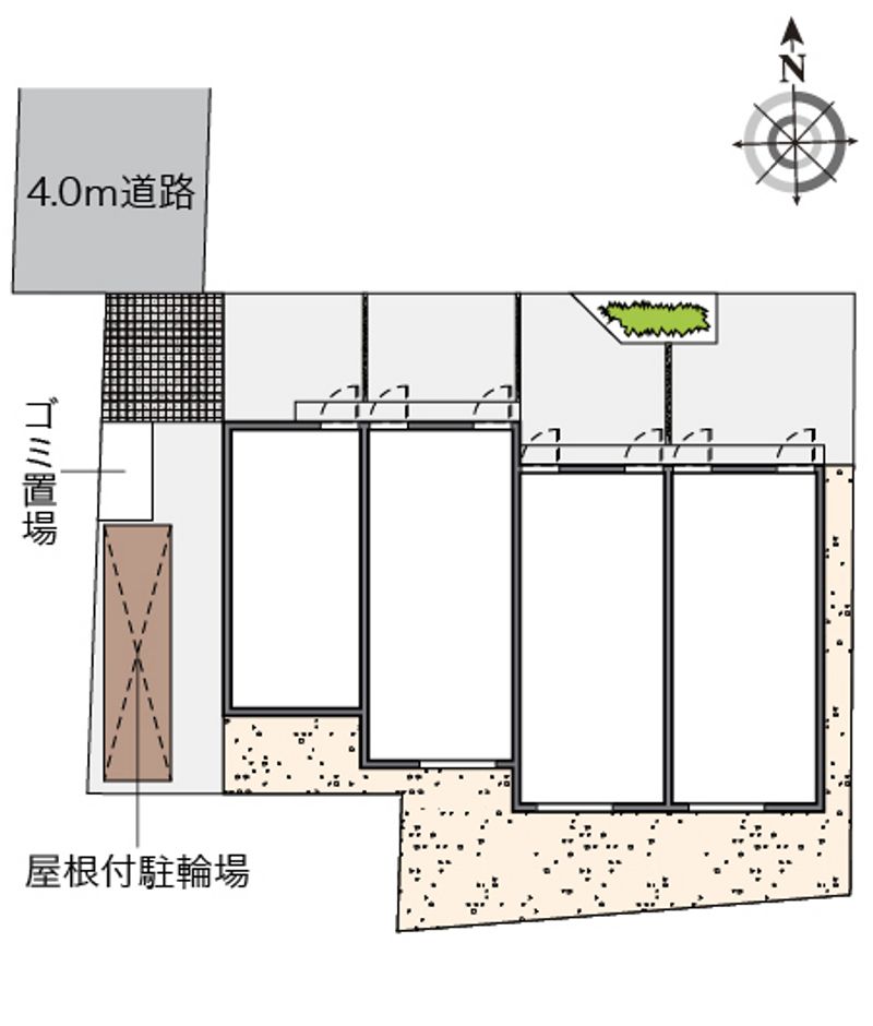 クレイノクリスマスローズ 配置図