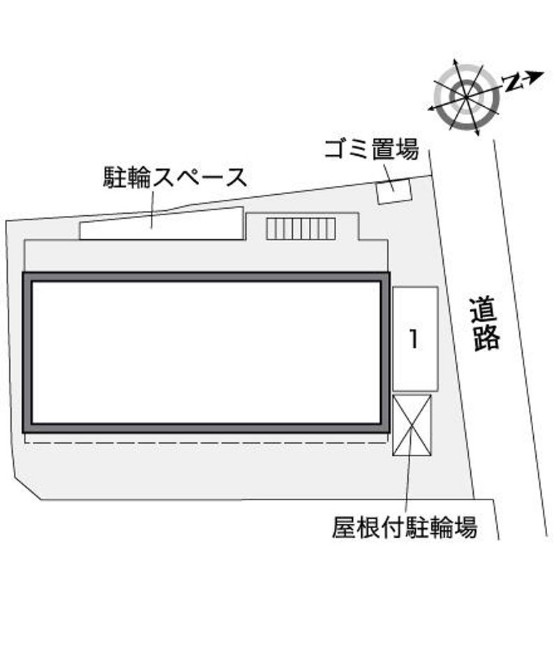 レオパレスジェントリーⅡ 駐車場