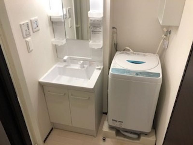 クレイノソレイユ扇町 洗面台