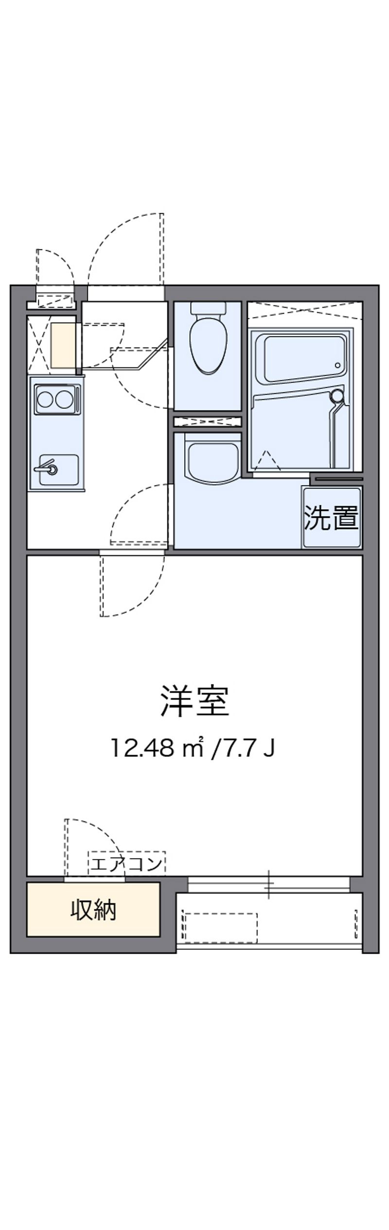 クレイノＳⅡ 間取図