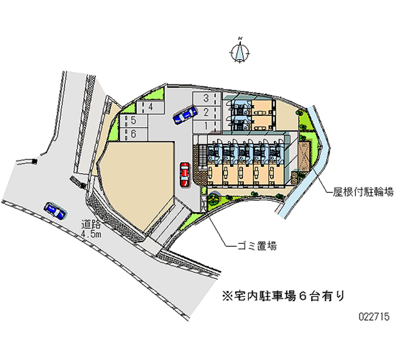 22715月租停車場