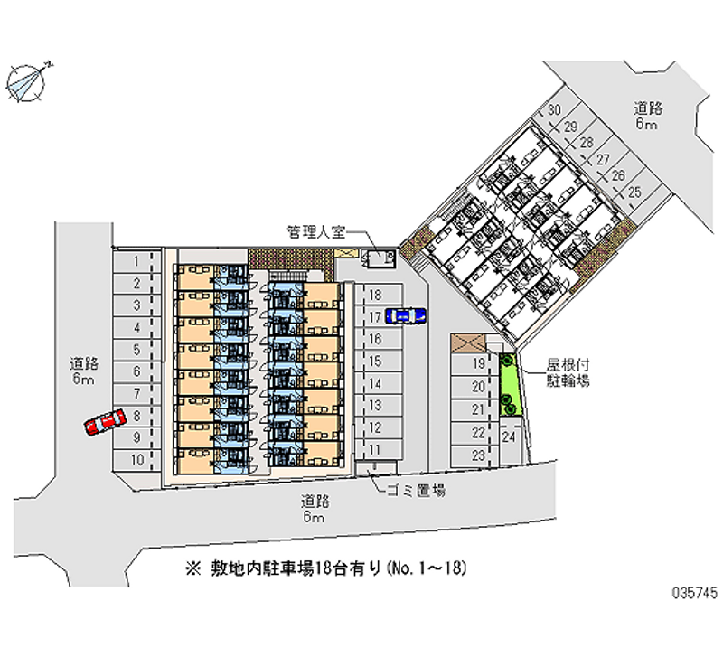 35745 Monthly parking lot