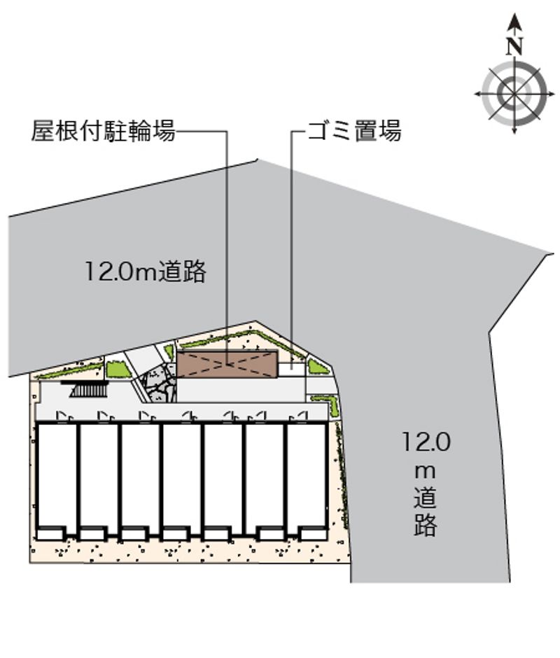 ミランダ十塚 配置図
