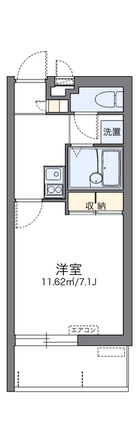 レオパレスエスポワール　天久 間取り図