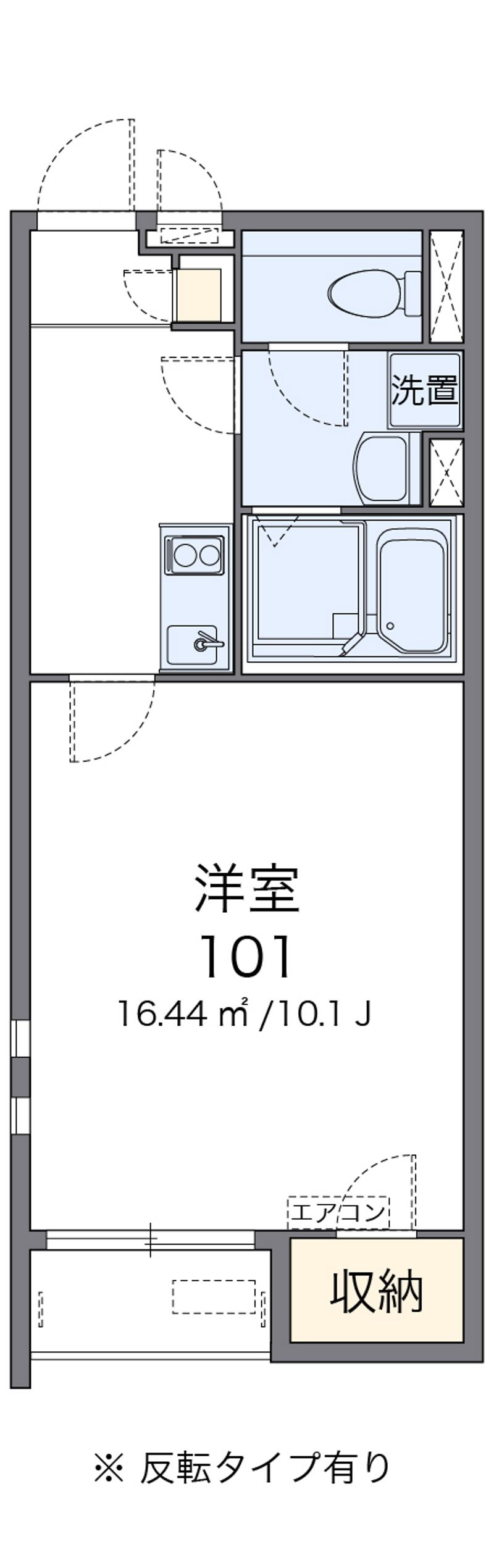 クレイノパーシモンⅢ 間取図
