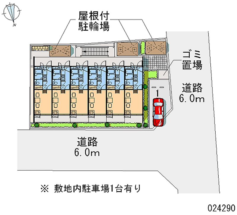 レオパレスＳＵＭＩＥ 区画図