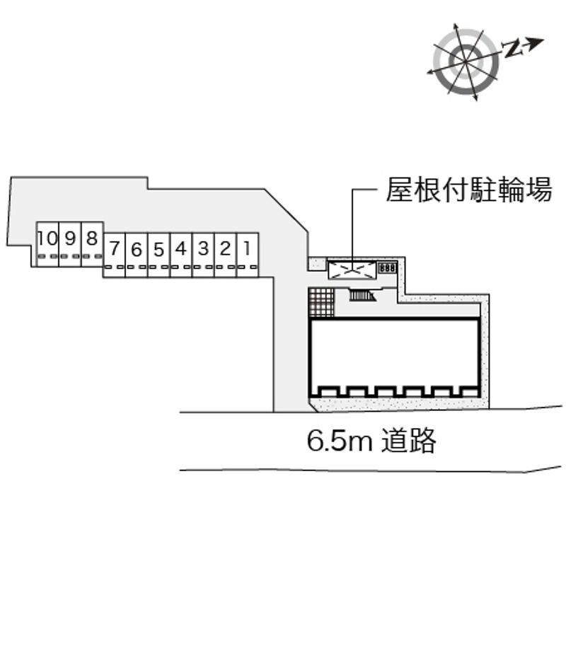 レオネクストクレールシャンブルⅡ 駐車場