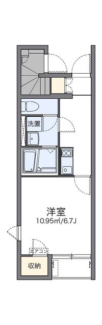 レオネクストアミーゴⅡ 間取り図