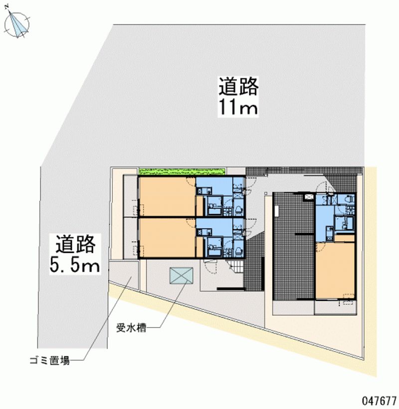 レオネクストマーレ戸田公園 区画図