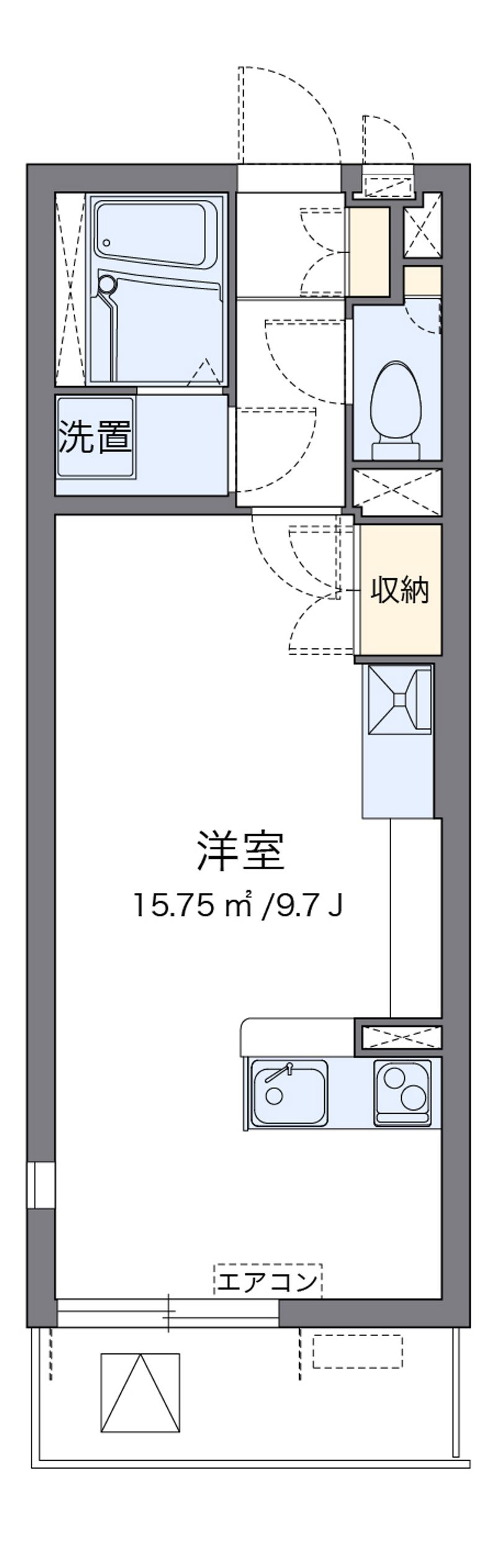 ミランダヴィーブルⅣ 間取図