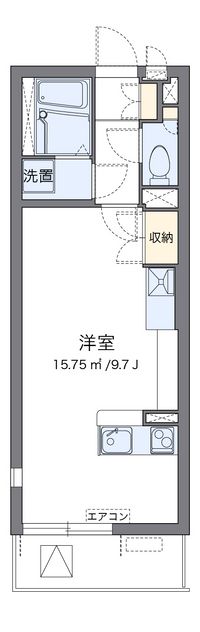 ミランダヴィーブルⅣ 間取り図