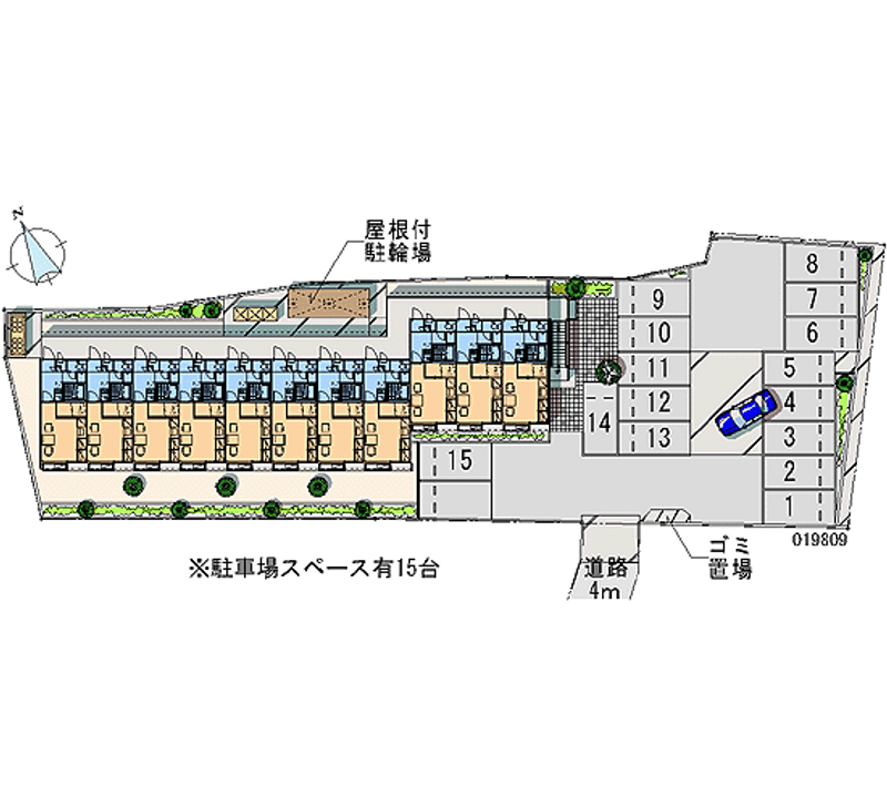 19809月租停車場