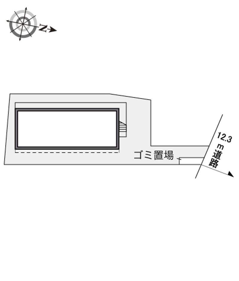 レオパレスシャルマン 配置図