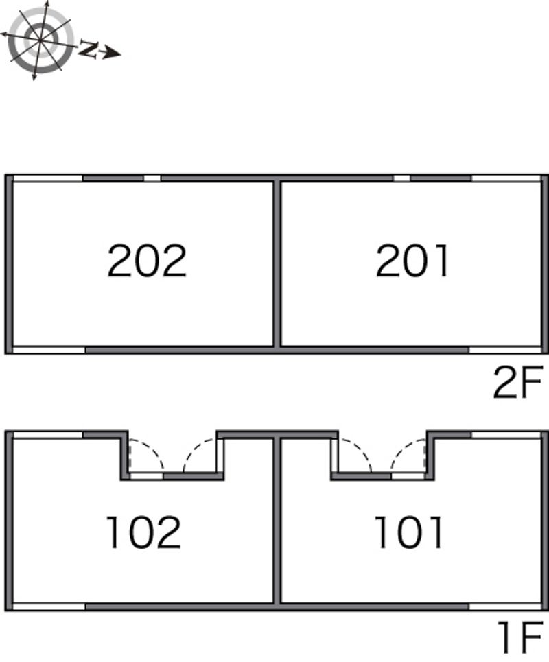 LEONEXT HOSOYA II 평면 배치도