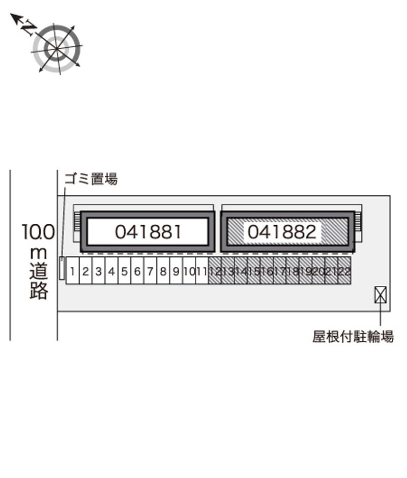 レオパレスエクセランⅡ 駐車場