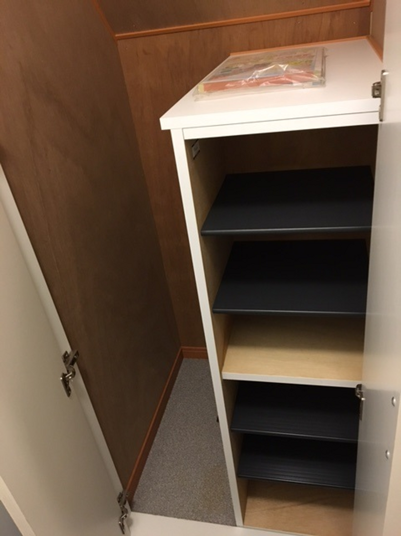 レオパレスアールスコート 収納