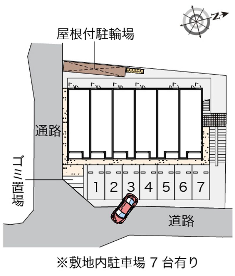 クレイノ伊岐須 配置図