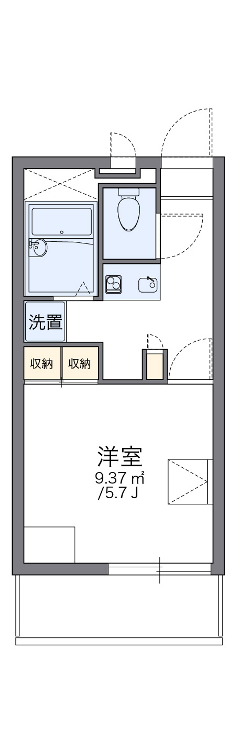 レオパレス愛 間取り