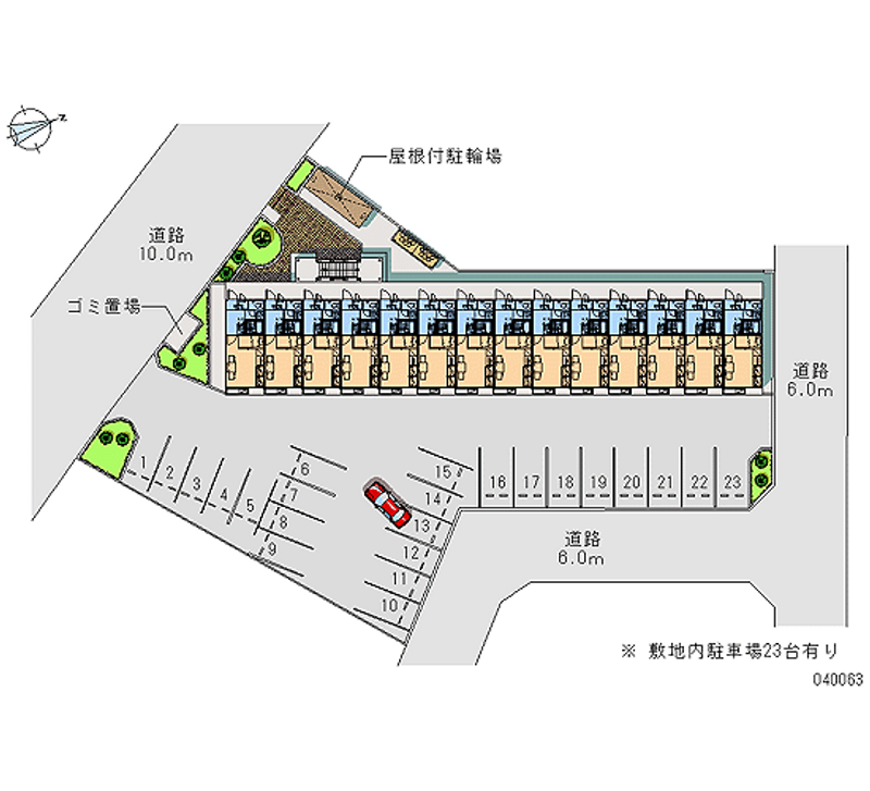 40063 Monthly parking lot